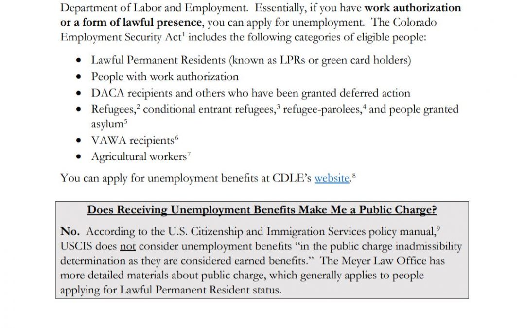 Unemployment Fact Sheet